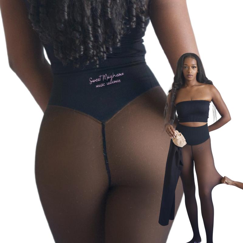 Thickened warm tights for women, suitable for wearing outside, one-piece pantyhose for autumn and winter.