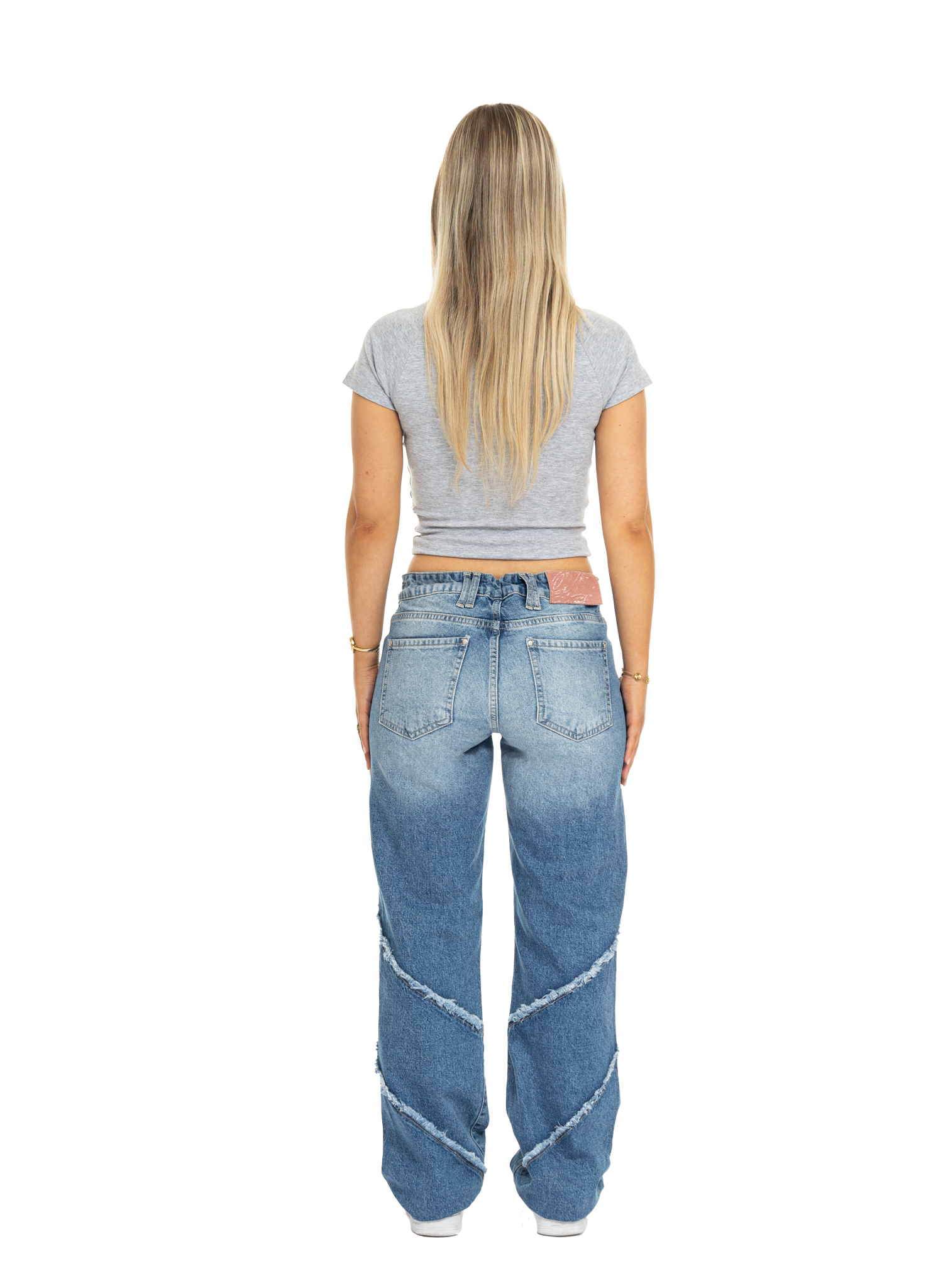 Women’s Black Scars Denim Jeans