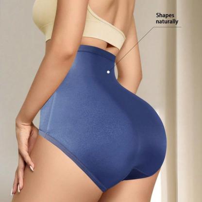 Lucky Brand High-Waist Slight Shaping Panties for Women - Seamless Silk Mesh Control Briefs Slight Shaping Tummy Slimming & Butt Lifting Underwear Breathable Everyday - Womenswear