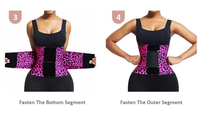 FeelinGirl Belt Waist Cincher Ab Belt Tummy Control Body Shaper with Triple Wrap WomenB Comfortable Fabrics Nylon Adjustable Multicolor Lady Festival Womenswear Lady  Comfort Fabrics Womenswear