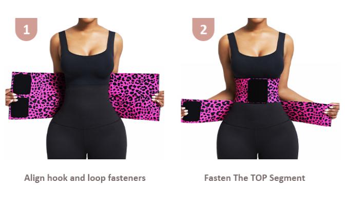FeelinGirl Belt Waist Cincher Ab Belt Tummy Control Body Shaper with Triple Wrap WomenB Comfortable Fabrics Nylon Adjustable Multicolor Lady Festival Womenswear Lady  Comfort Fabrics Womenswear