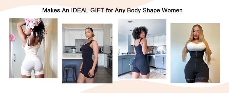 YIANNA Fajas Colombianas Shapewear for Women Tummy Control Shapewear Butt Lifter Bodysuit YIANNA Fajas Colombianas Shapewear for Women Tummy Control Shapewear Butt Lifter Bodysuit