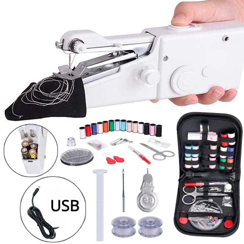 Portable Handheld Electric Sewing Machine
