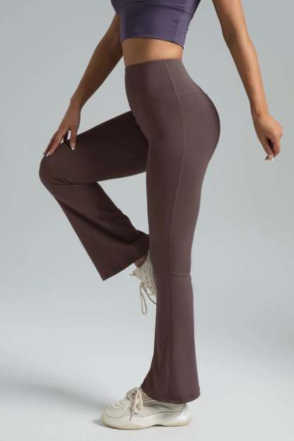 High-Waisted Flare Leggings - Perfect for casual and sporty wear!