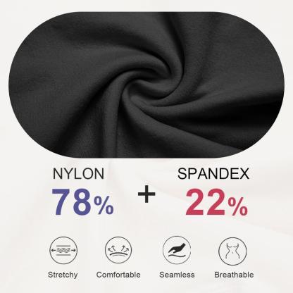 Full Body Shapewear Tummy Control High Waisted Seamless Leggings Stretchy Bodysuit Black Sculpting