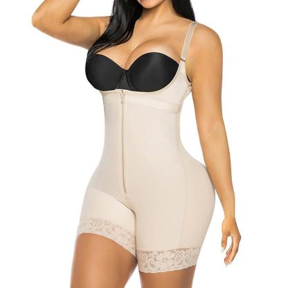 WEAROVA Fajas Colombianas Shapewear for Women Tummy Control Shapewear Butt Lifter Bodysuit