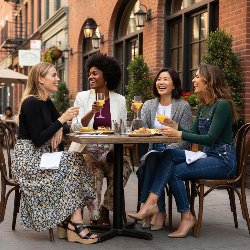 Women's Stretch Long Sleeve Crew Neck Bodysuit