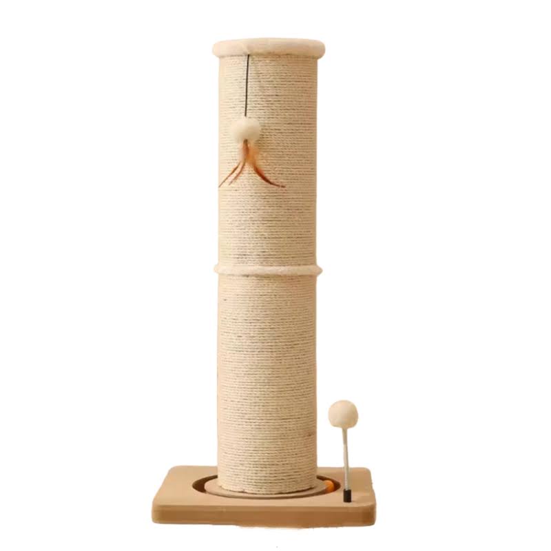 Vertical Cylindrical Cat Climbing Frame