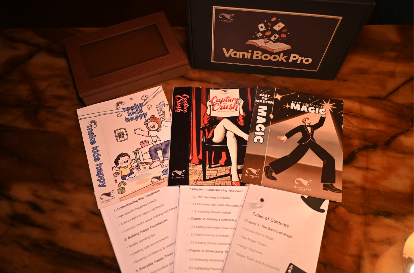 Vani Book Pro | ILLUWIZARD Presents