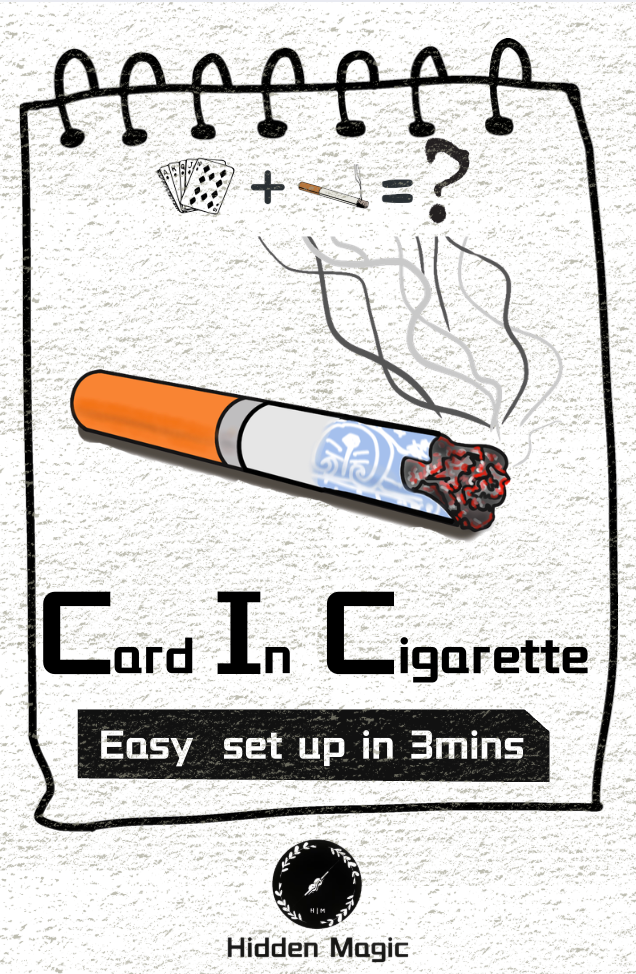 Card In Cigarette「Easy set up in 3mins」