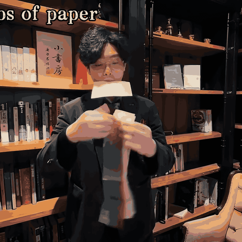 ORIGAMI CONJURING- The Revolution Of Torn & Restore Magic