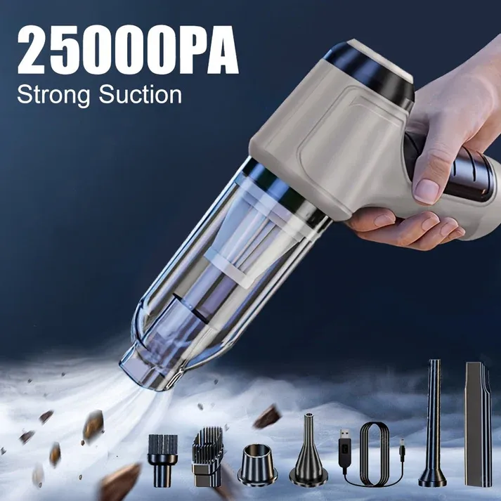 【Dzisiejsza oferta specjalna!] 】25000PA super ssący wielofunkcyjny bezprzewodowy odkurzacz samochodowy, szybka prędkość czyszczenia, sprawi, że Twój samochód będzie wyglądał jak nowy