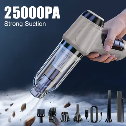 【Dzisiejsza oferta specjalna!] 】25000PA super ssący wielofunkcyjny bezprzewodowy odkurzacz samochodowy, szybka prędkość czyszczenia, sprawi, że Twój samochód będzie wyglądał jak nowy