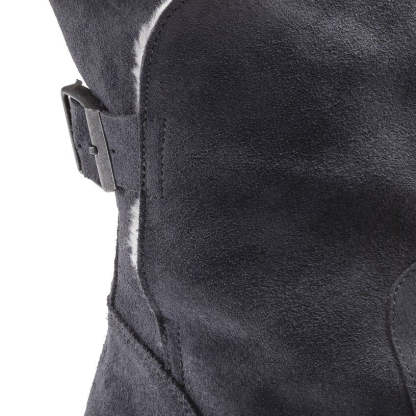 Birkenstock damskie buty Uppsala Shearling - grafitowe