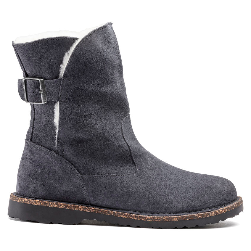 Birkenstock damskie buty Uppsala Shearling - grafitowe