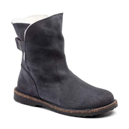 Birkenstock damskie buty Uppsala Shearling - grafitowe