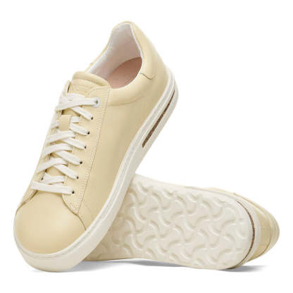 Birkenstock damskie skórzane trampki Bend - masło