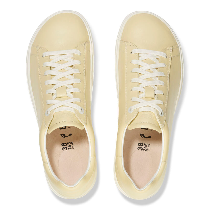 Birkenstock damskie skórzane trampki Bend - masło