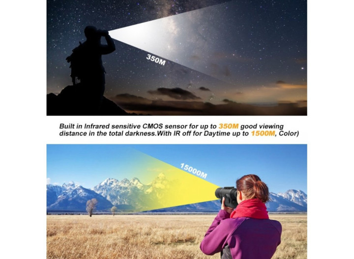 NOČNÍ VIDĚNÍ BESTGUARDER WG-50 PLUS