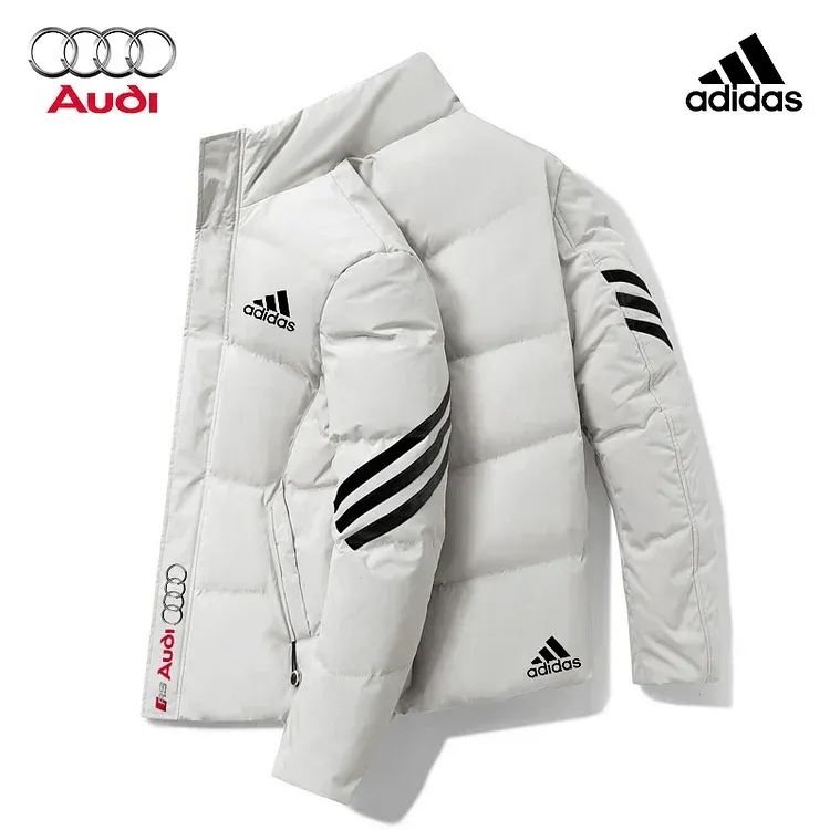 Adidas | Audi, White Goose jakna s volanima, prodaja, ograničena količina. Plaćanje po primitku robe, garancija na originalnost robe