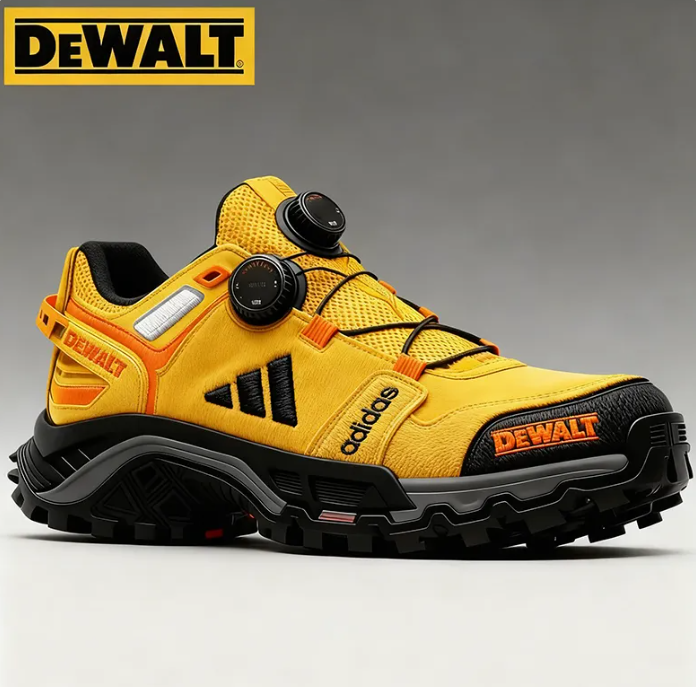 Nowe męskie buty robocze marki DEWALT i Adidas.