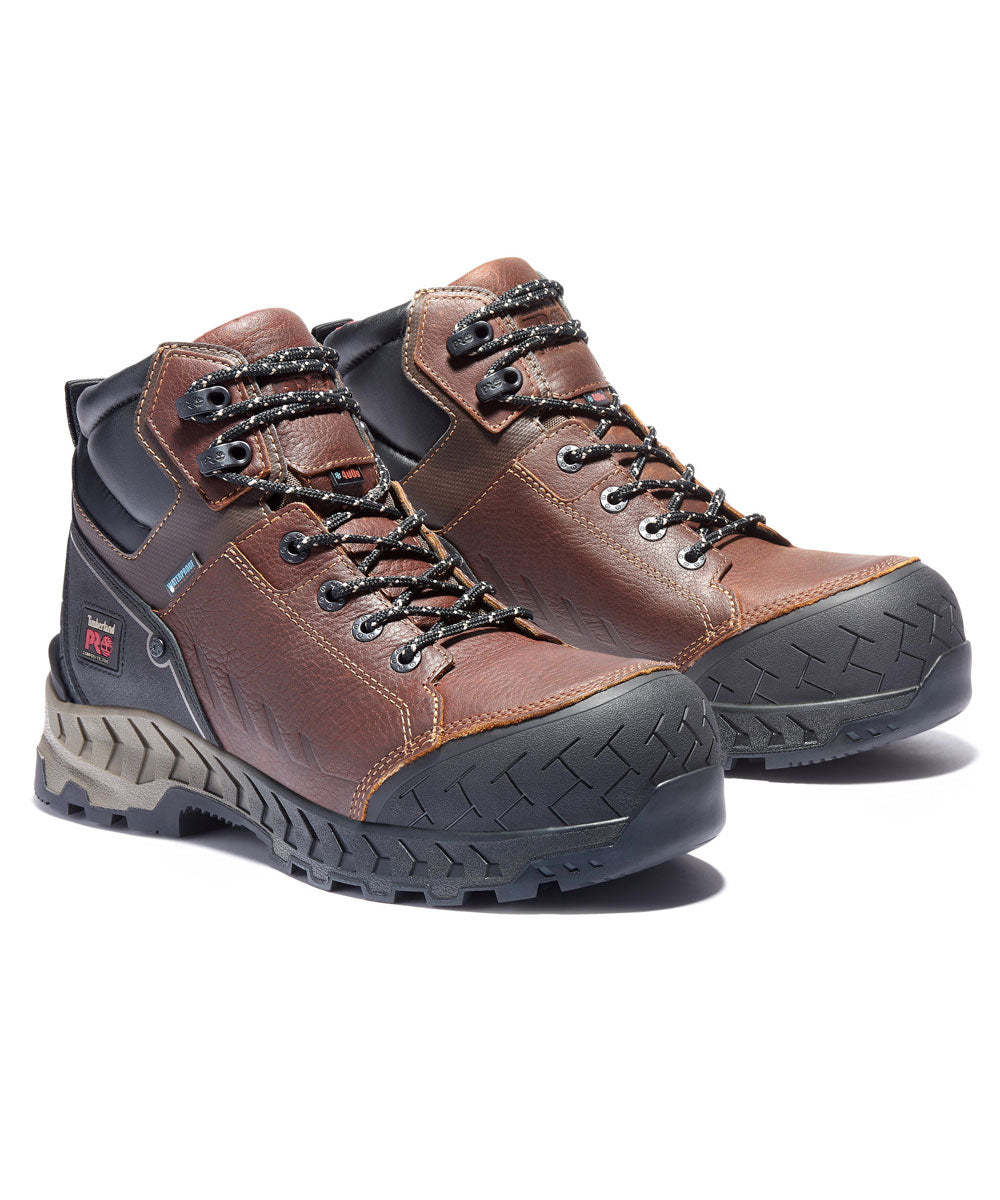Timberland PRO Work Summit Composite Toe Insulated Work Boots - Brązowe
