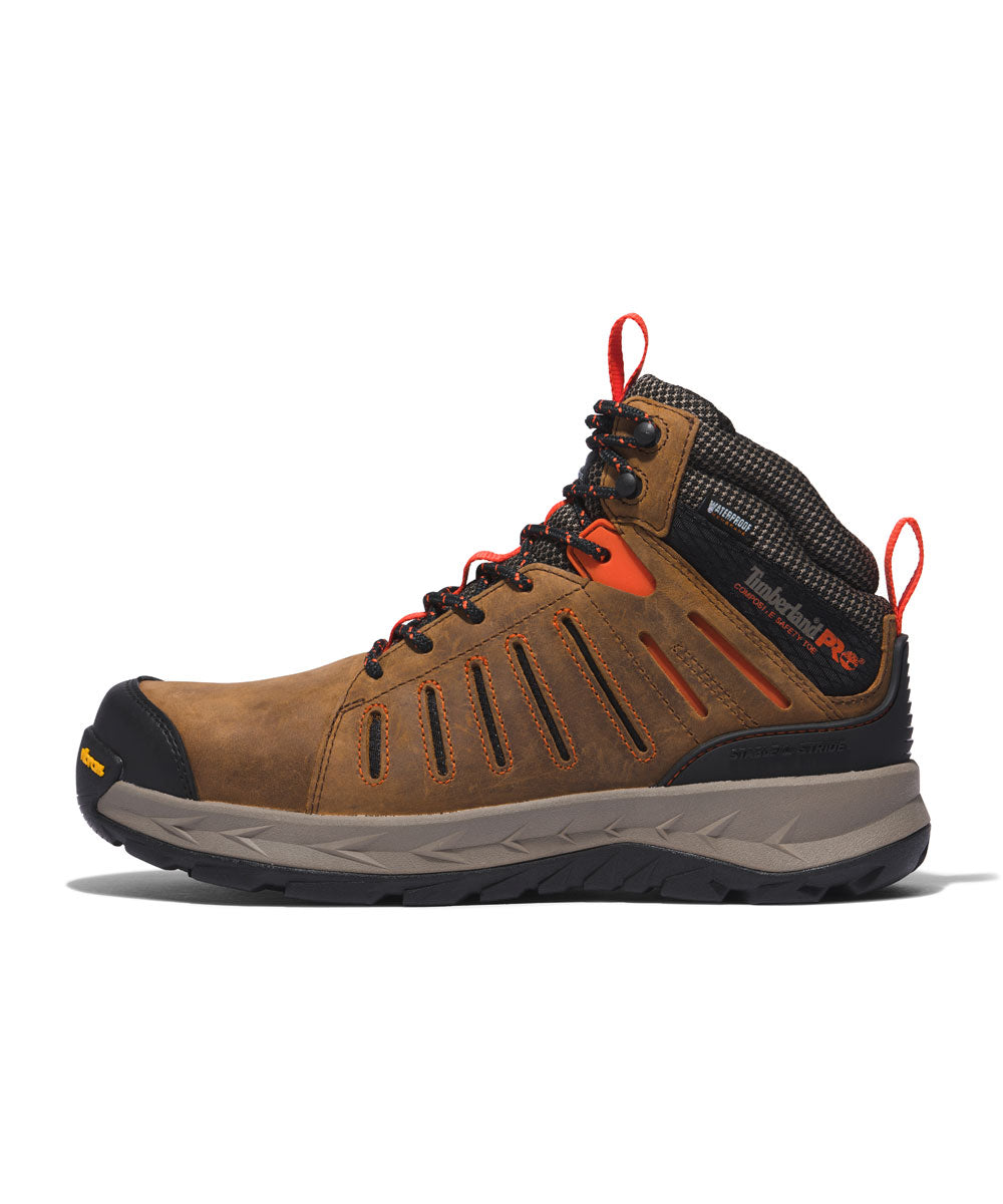 Timberland PRO Trailwind Wodoodporne Buty Robocze Comp-Toe - Brązowe