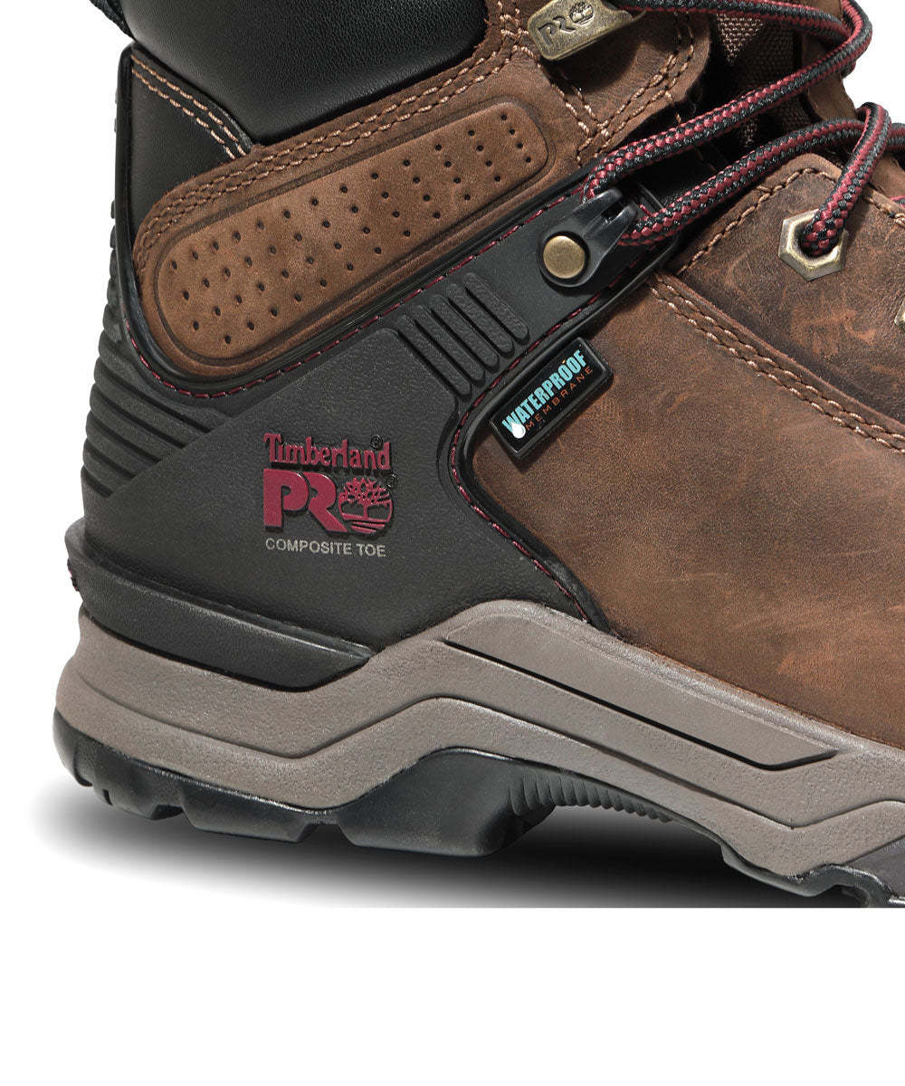 Timberland PRO Damskie buty robocze Hypercharge Composite Toe - Brązowe