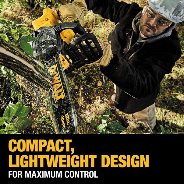 Pilarka łańcuchowa DEWALT 20V MAX XR, 12 cali, samo narzędzie (DCCS620B)