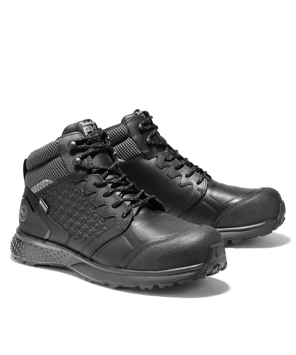 Timberland PRO Męskie buty trekkingowe Reaxion z kompozytu z noskiem wodoodporne - czarne