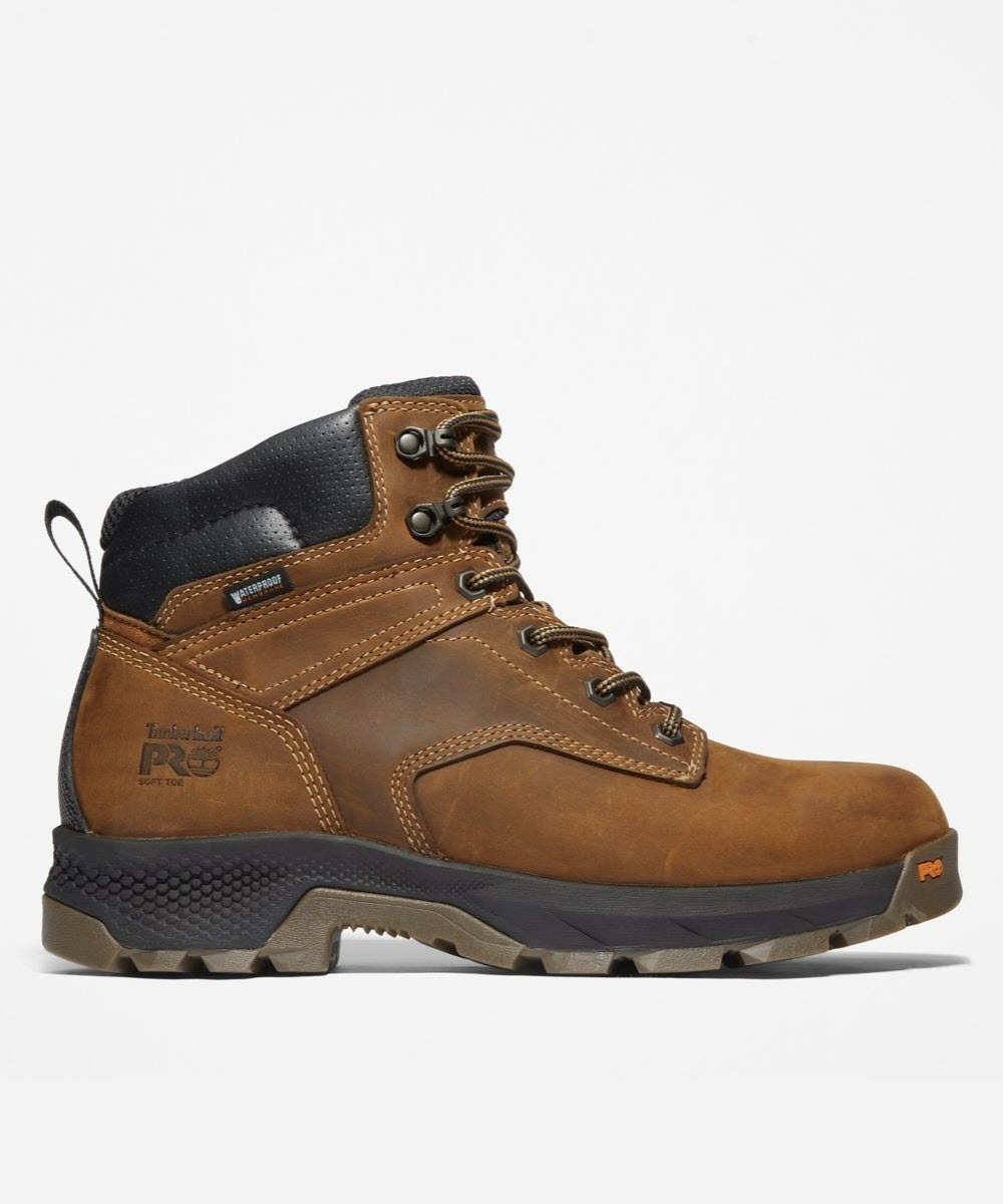 Timberland PRO Męskie buty robocze TiTAN EV - Brązowe