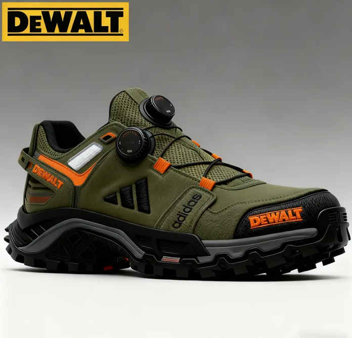 Nowe męskie buty robocze marki DEWALT i Adidas.
