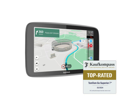 Ułatw sobie jazdę dzięki łatwej w obsłudze nowej nawigacji TomTom GO Superior