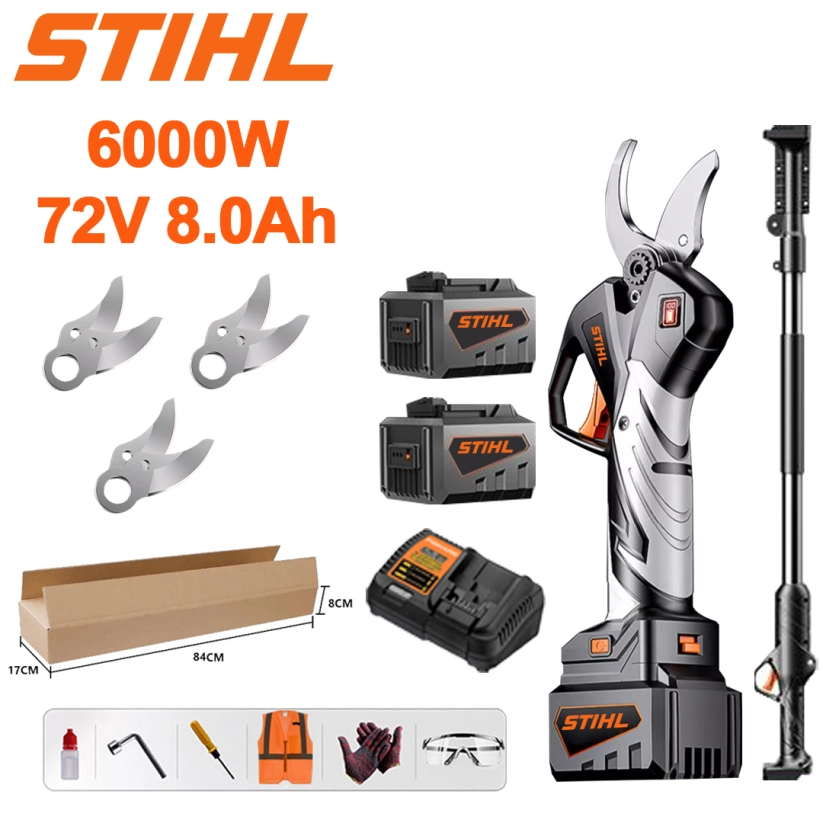 Bezszczotkowa sekator teleskopowy STIHL 8000 W z akumulatorem litowym