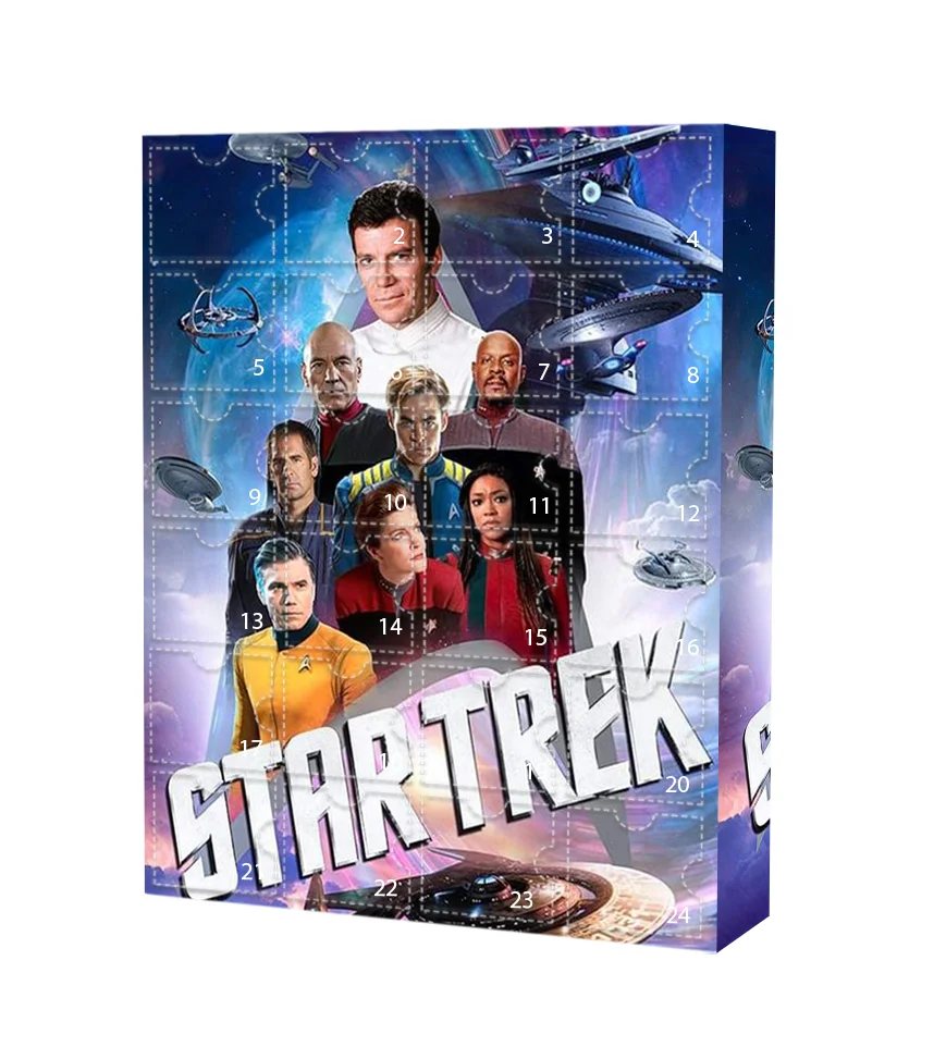 Star trek Advent Calendar -- The One With 24 Little Doors