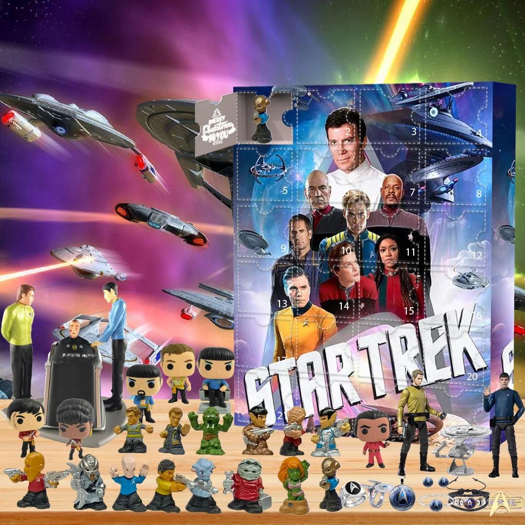 Star trek Advent Calendar -- The One With 24 Little Doors