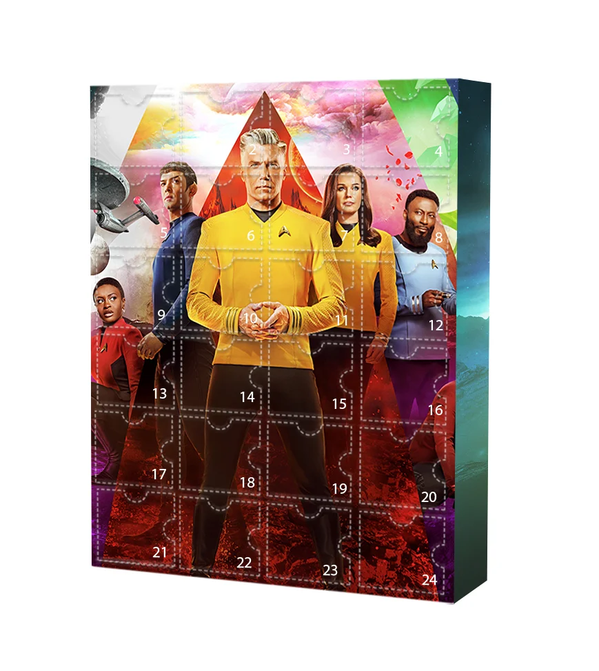 Star trek Advent Calendar -- The One With 24 Little Doors