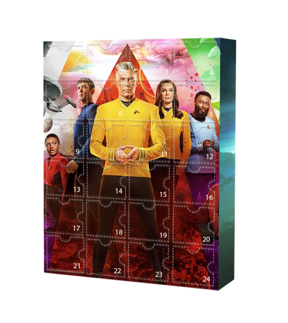Star trek Advent Calendar -- The One With 24 Little Doors