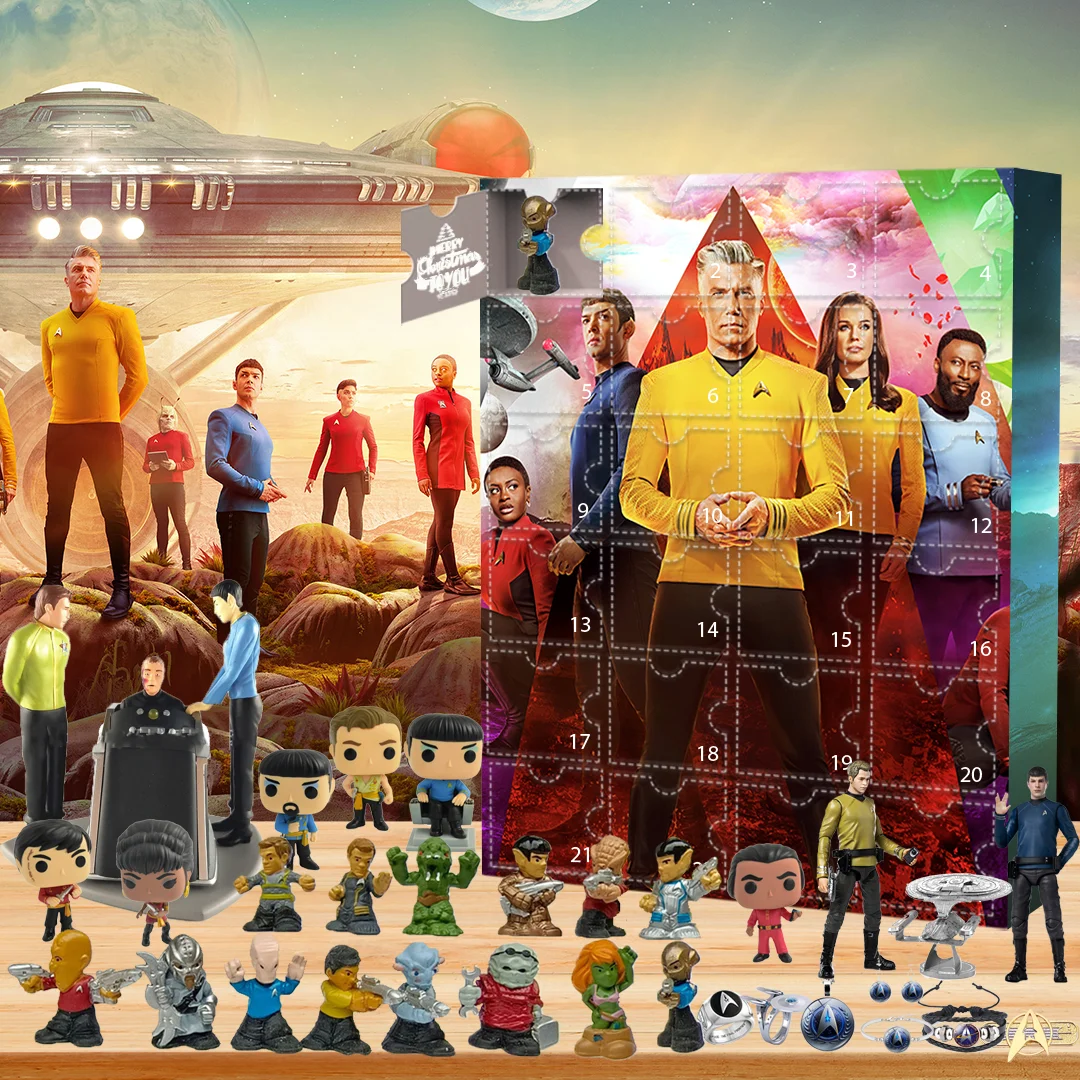 Star trek Advent Calendar -- The One With 24 Little Doors