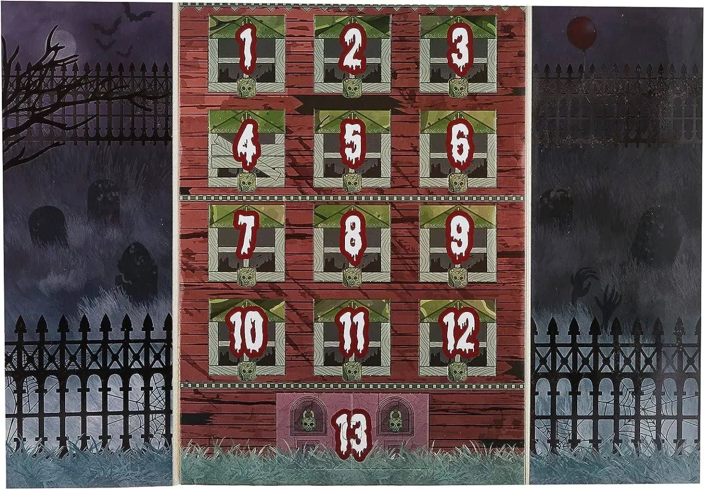 13-Day Spooky Countdown-Advent Calendar: Contains 13 Gifts