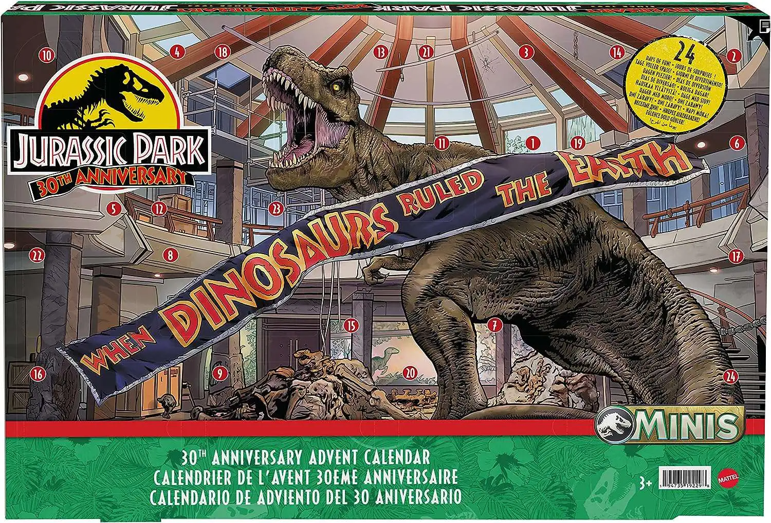 Jurassic Dominion 30th Anniversary Advent Calendar [19 Surprises!]