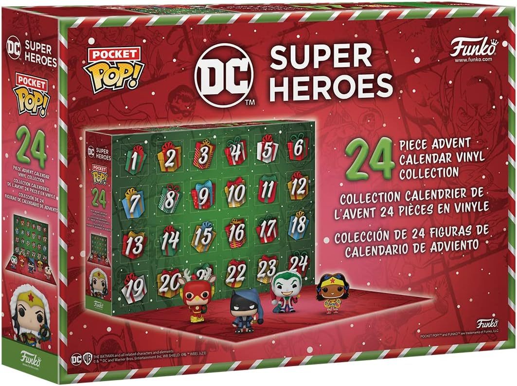 Super Heroes-Advent Calendar 2023, 24 Pocket Pop!