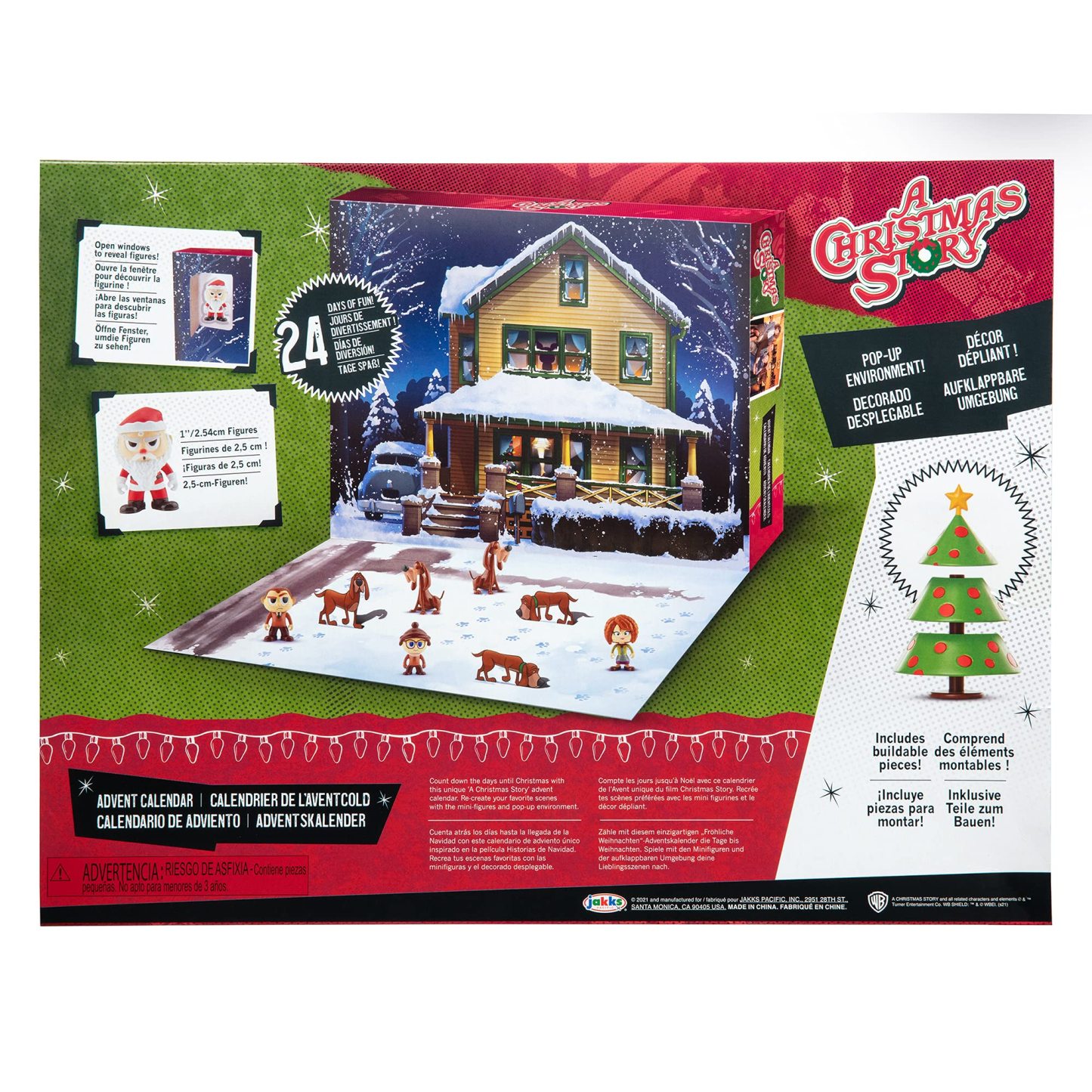 Christmas Advent Calendar - Contains 24 Gifts
