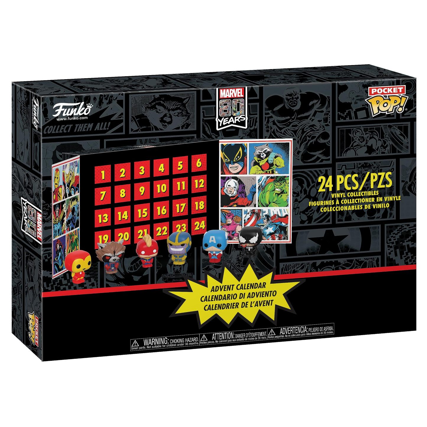 80th Anniversary-Christmas Advent Calendar: 
Contains 24 Gifts