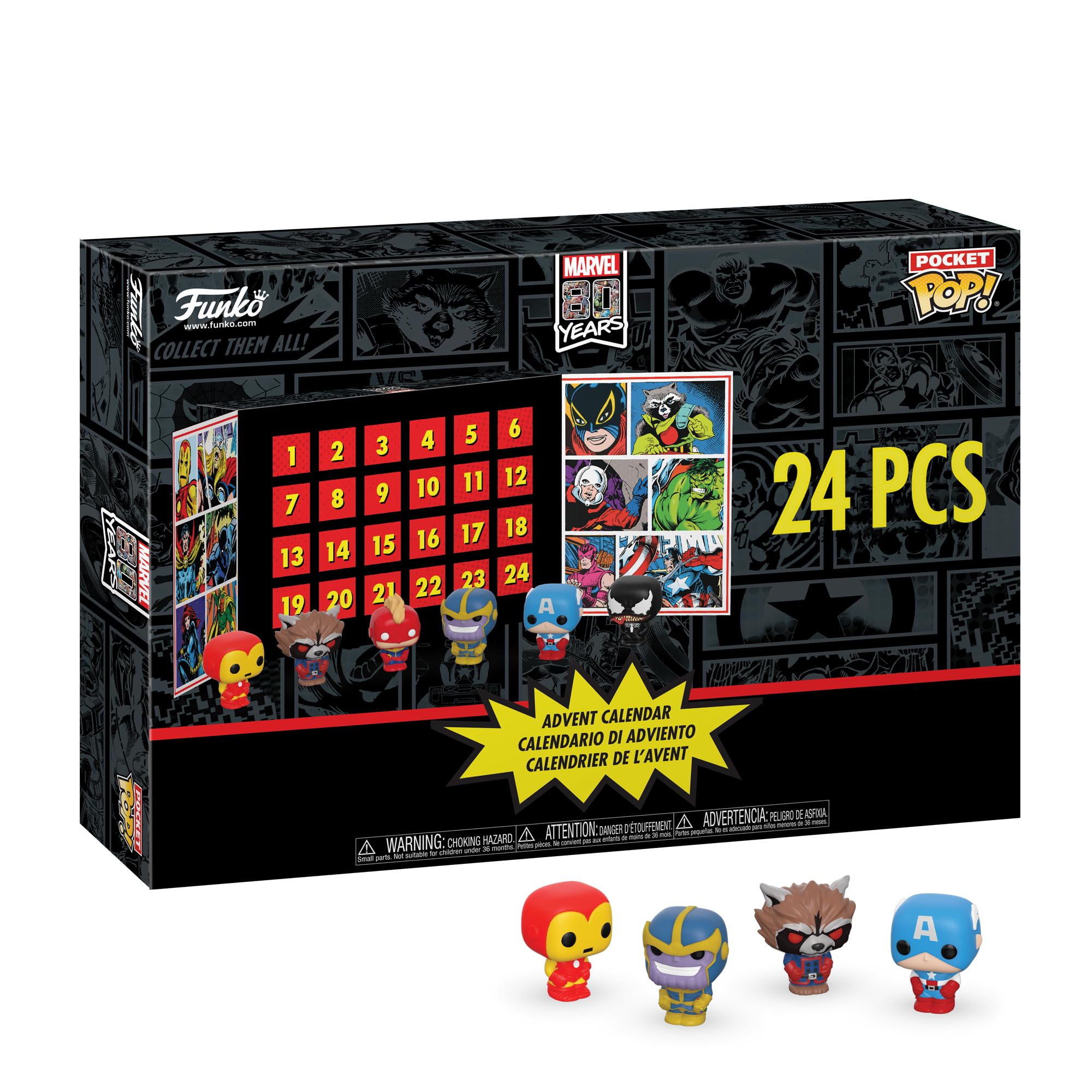 80th Anniversary-Christmas Advent Calendar: 
Contains 24 Gifts