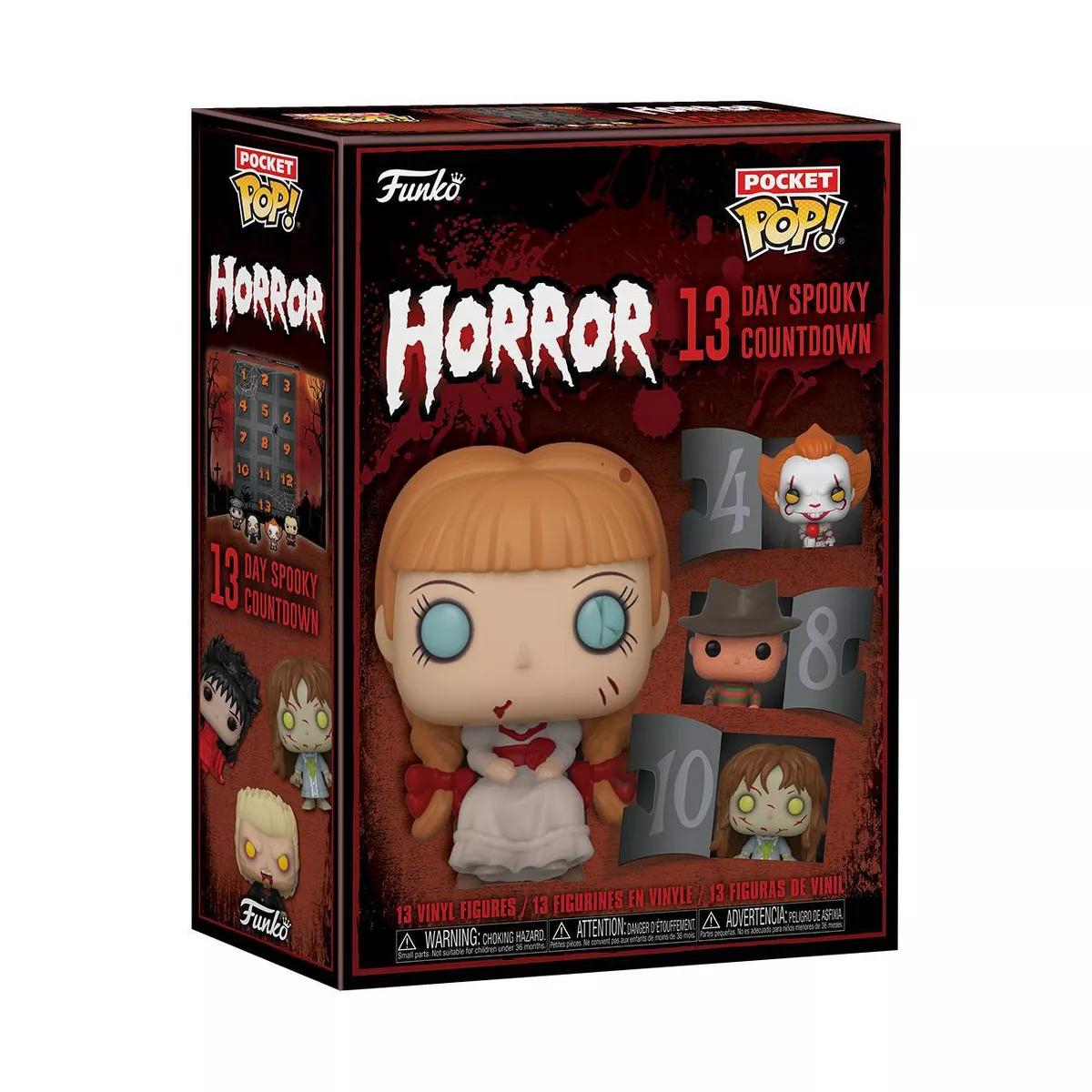 Horror 13 Day Spooky Countdown-Advent Calendar: Contains 13 Gifts