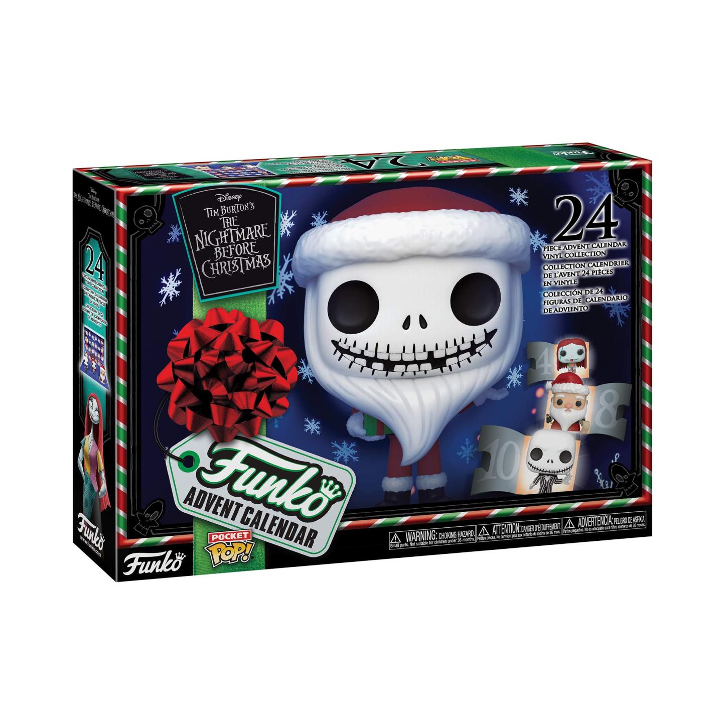 The Nightmare Before Christmas - Advent Calendar: 24 Pocket Pop!