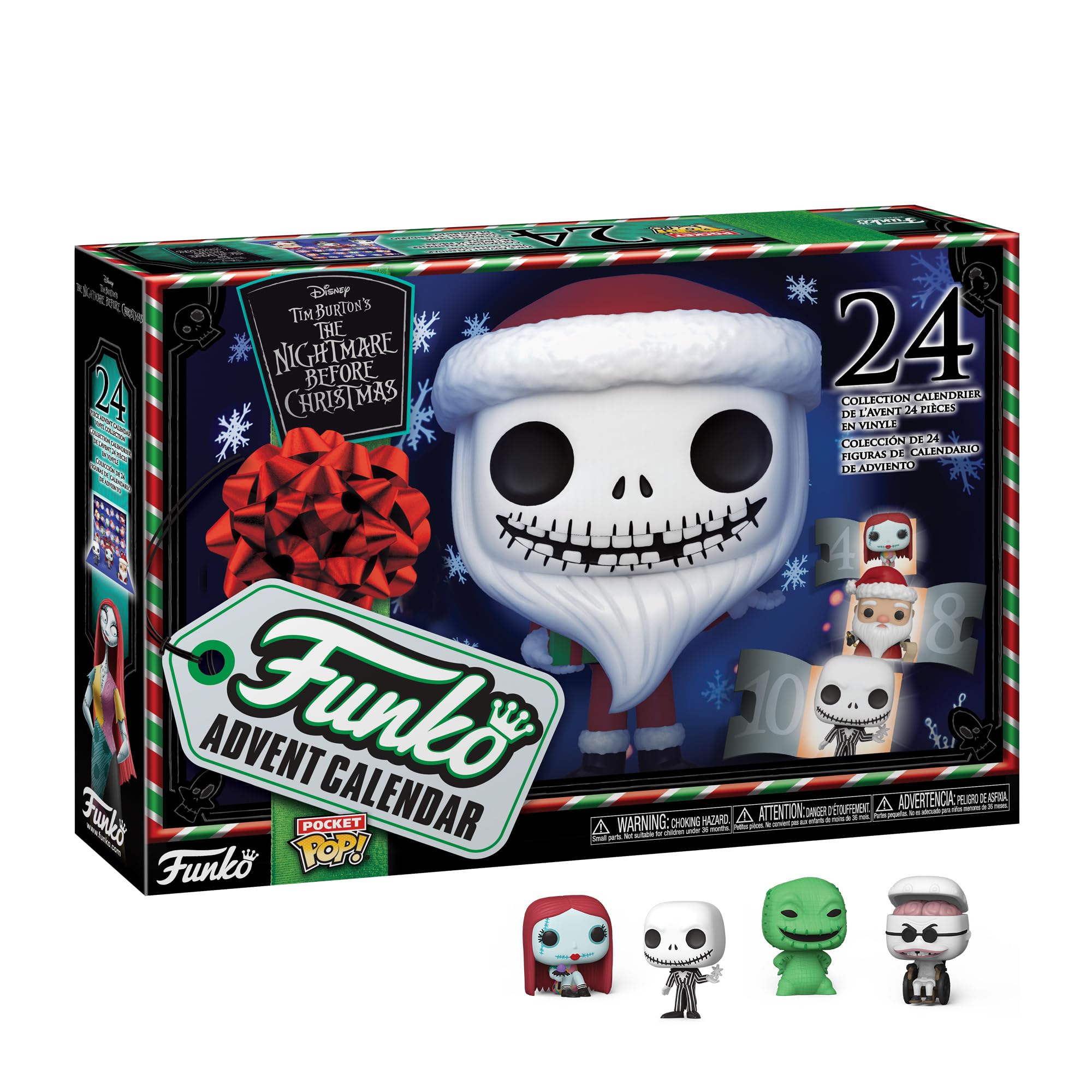 The Nightmare Before Christmas - Advent Calendar: 24 Pocket Pop!