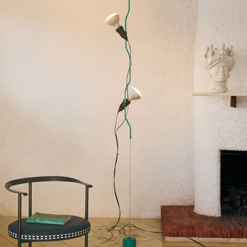 Parentesi Multicolored Floor Lamp With Line G56