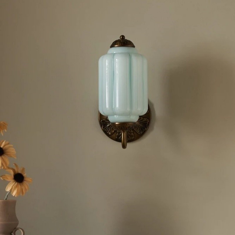 Eloise Glass Sconce Vintage Wall Lamp G68